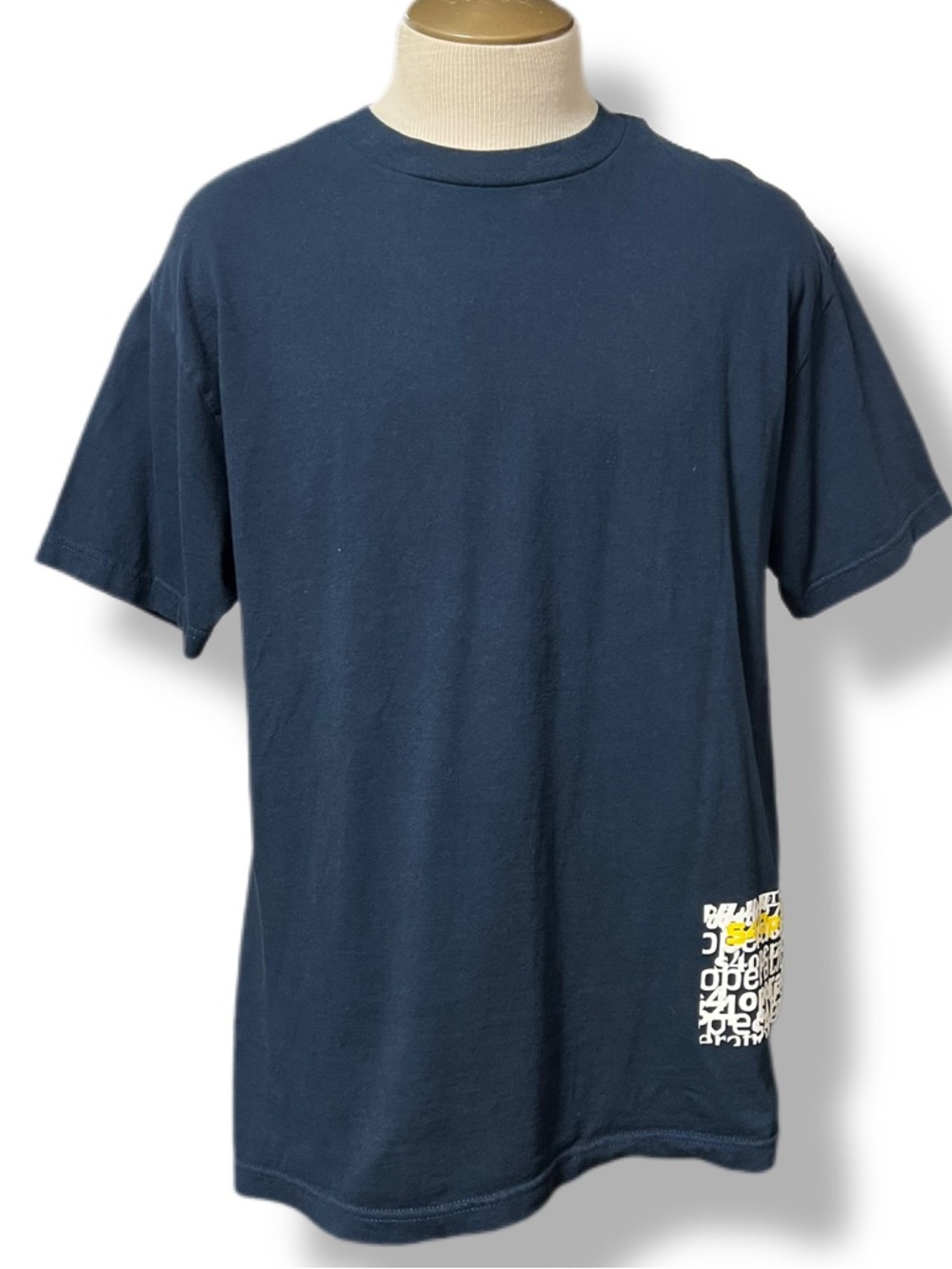 Vintage Y2K Murina Navy Blue T Shirt 54 Operations DS Graphic Men's LARGE